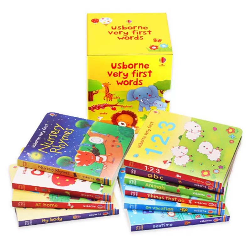 Baby Nursery Colors - Colección de 10 Libros de Cartón