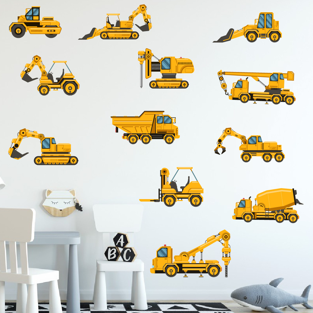 Baby Nursery Package - Pegatina de pared autoadhesiva para coche