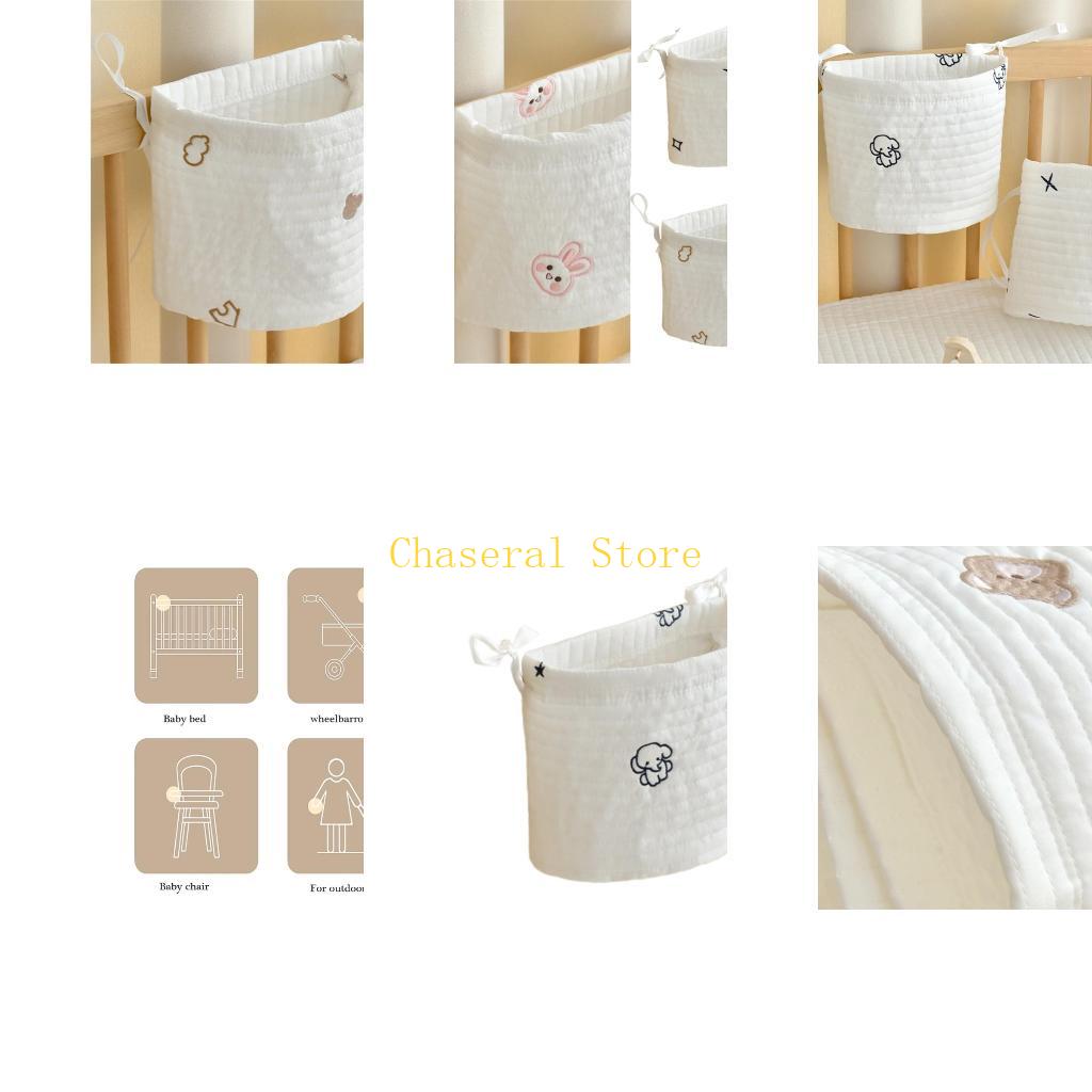 Baby Nursery Stores - Organizador bolsillo para cuna bebé E7CE,