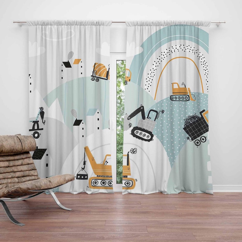 Baby Nursery Youtube - Cortinas para guardería de bebé, coches