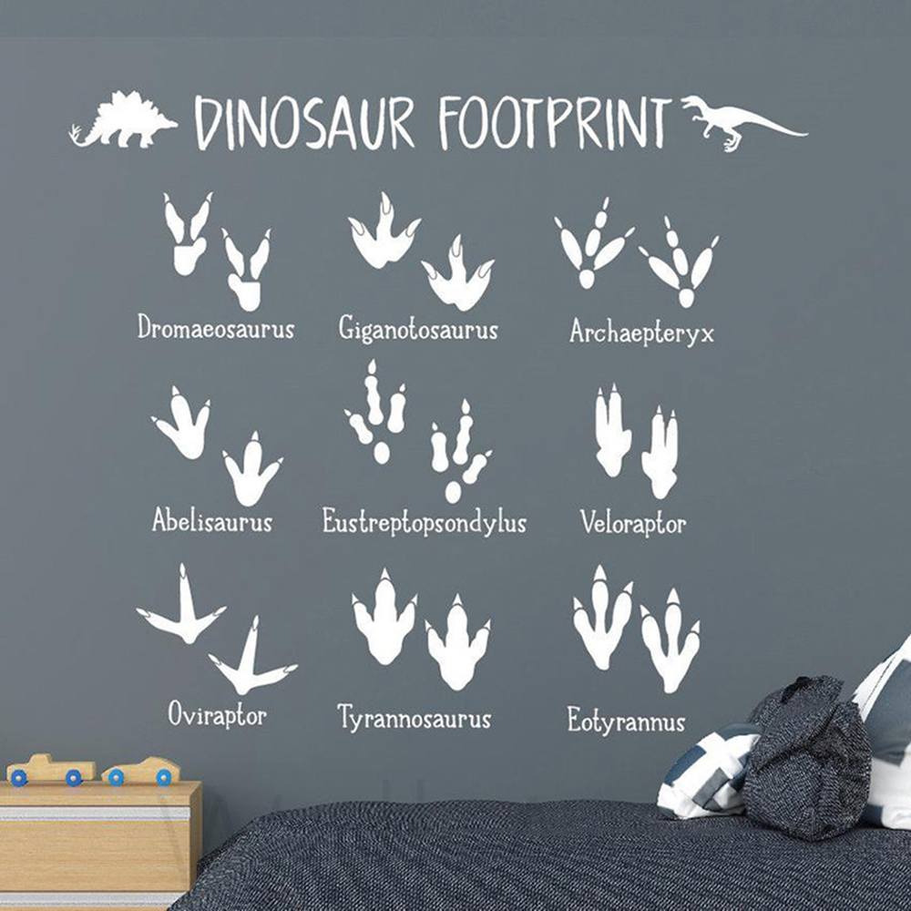 Baby Nursery Vinyl Wall Stickers - Pegatina de pared de pata de