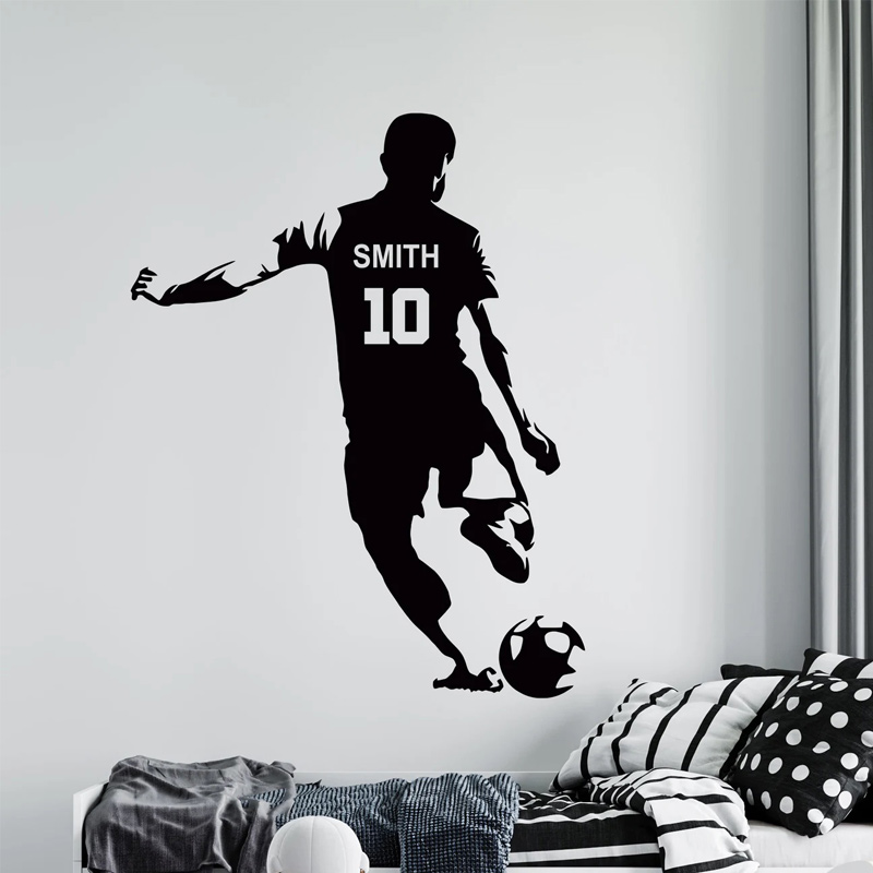 Baby Name Wall Art - Pegatina de pared personalizada con nombre