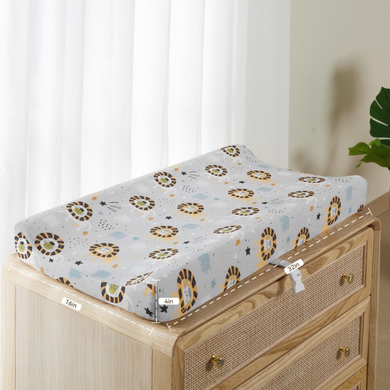 Baby Nursery Colors - Paquete de 2 fundas para cambiador