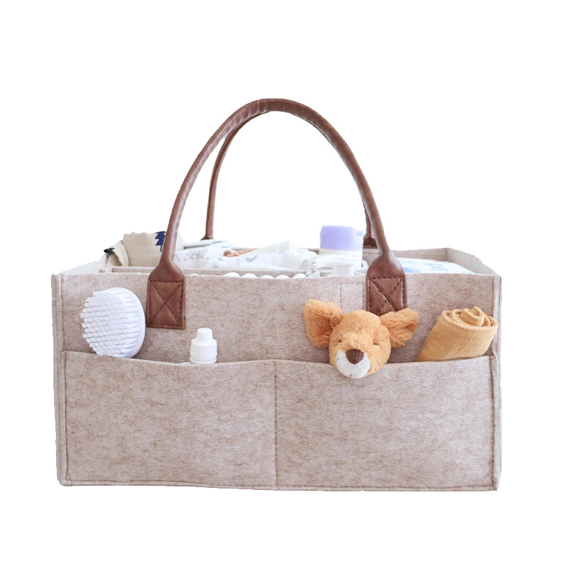 Baby Nursery Package - Cesta Organizadora de Fieltro para Bebés,