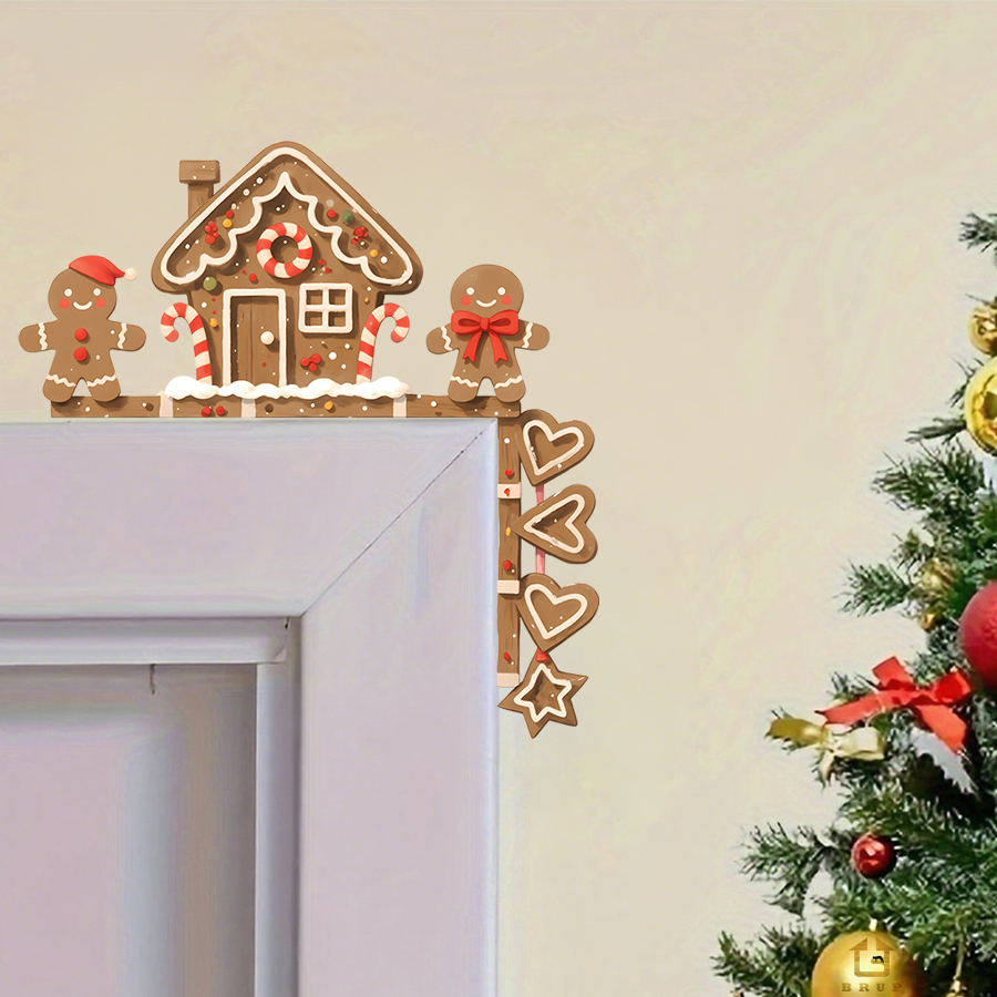 Baby Nursery Package - Pegatina de pared navideña de casa