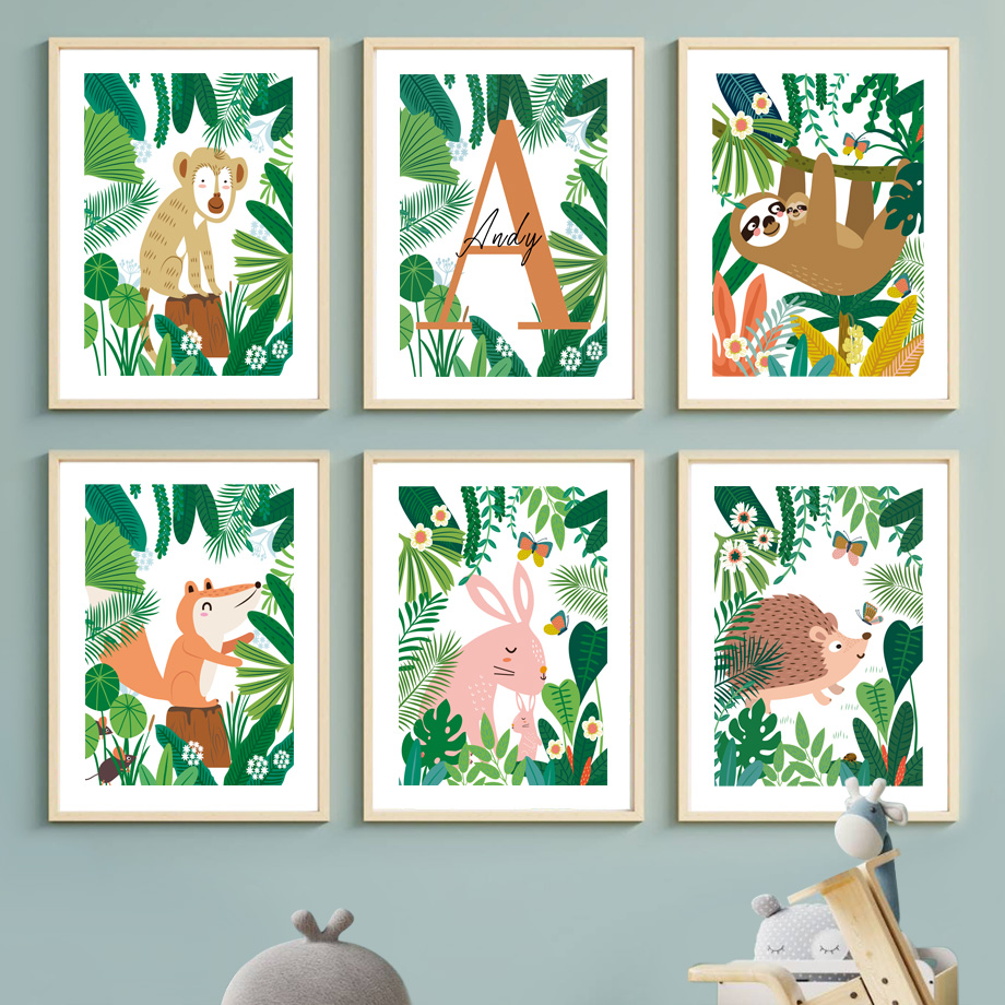 Baby Nursery Colors - Lienzos Decorativos para Cuarto de Bebé
