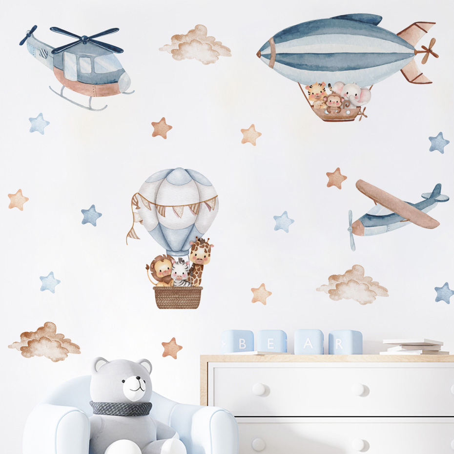 Baby Nursery Package - Pegatinas de pared de nubes con