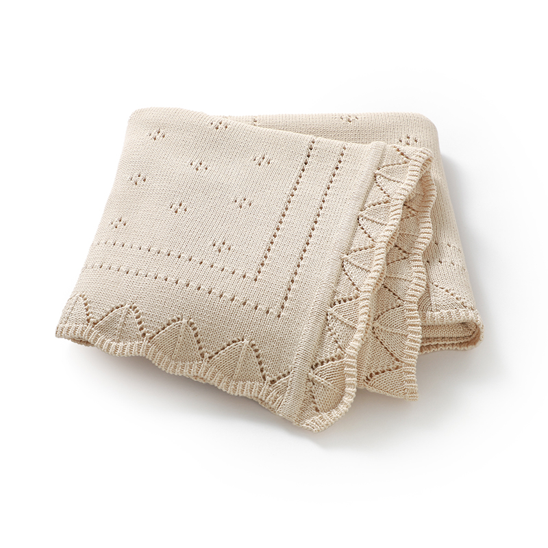 Baby Girl Nursery Quilt - Mantas de Bebé de Algodón Tejido