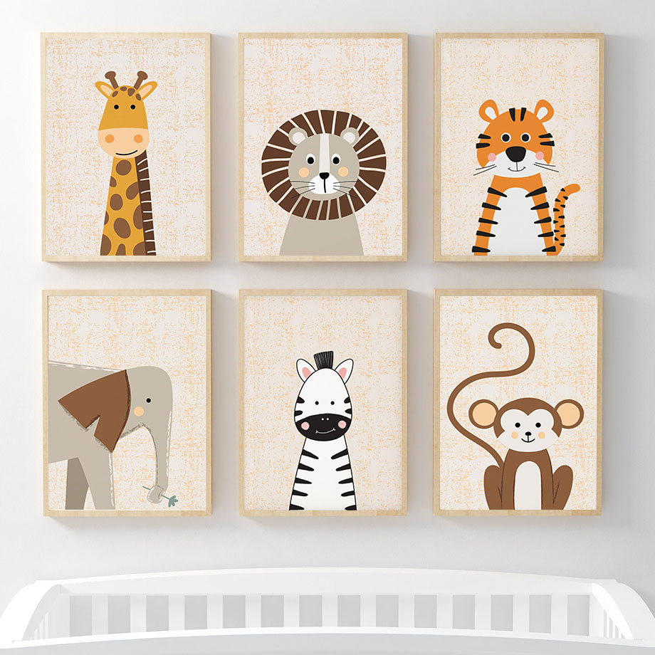 Baby Name Wall Art - Cuadro Decorativo de Pared con Diseño