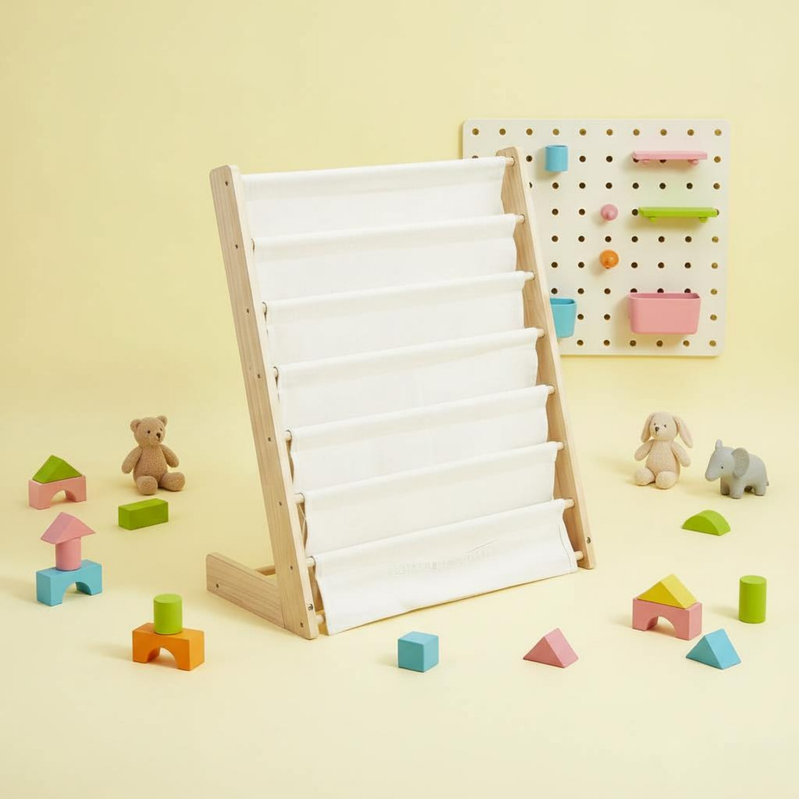 Baby Nursery Bookcase - Estantería portátil para niños, estantería de