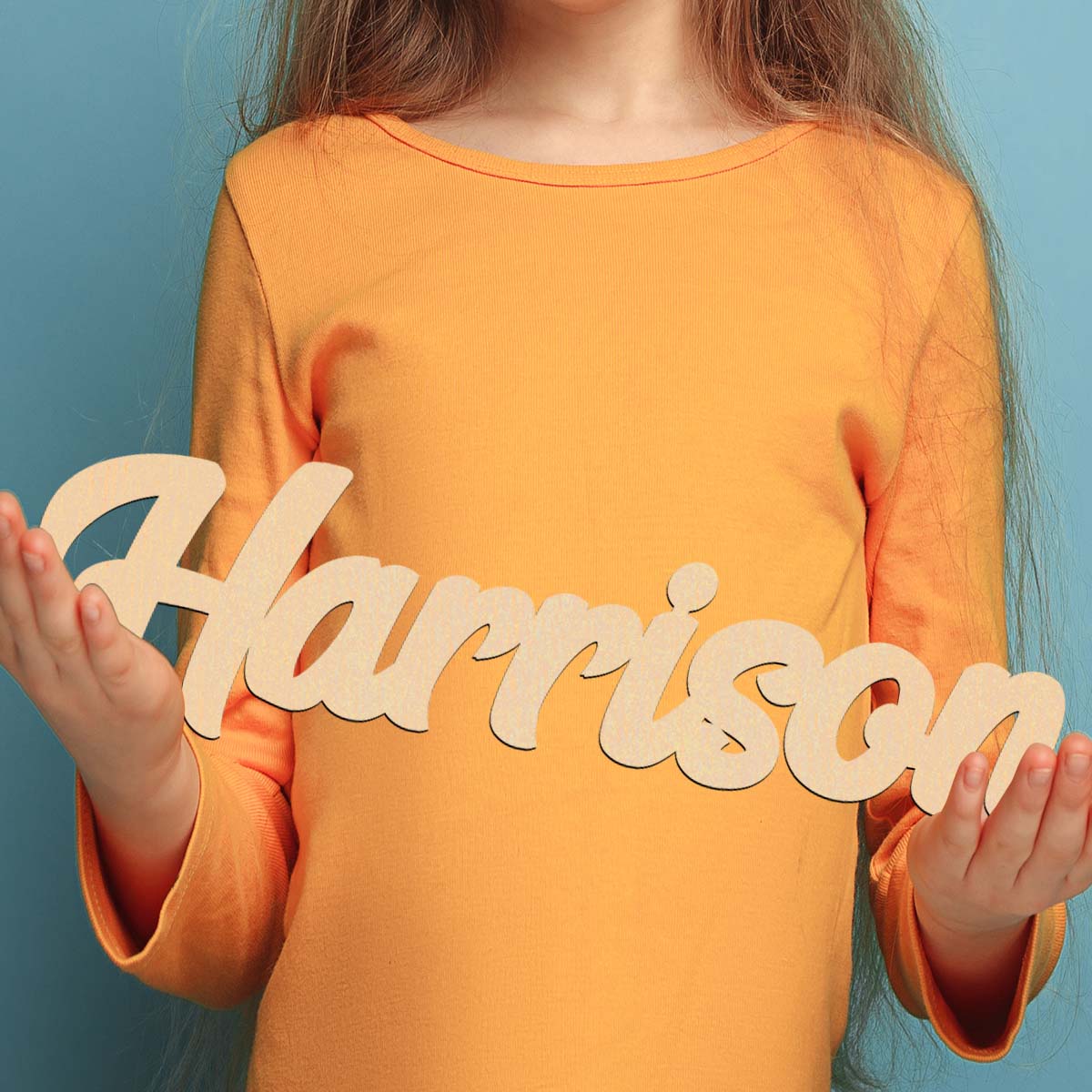 Baby Name Wall Art - Etiquetas de nombre personalizadas de madera