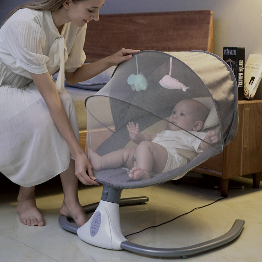 Silla mecedora eléctrica para  - Baby Nursery Rocking Chair reseña y precio