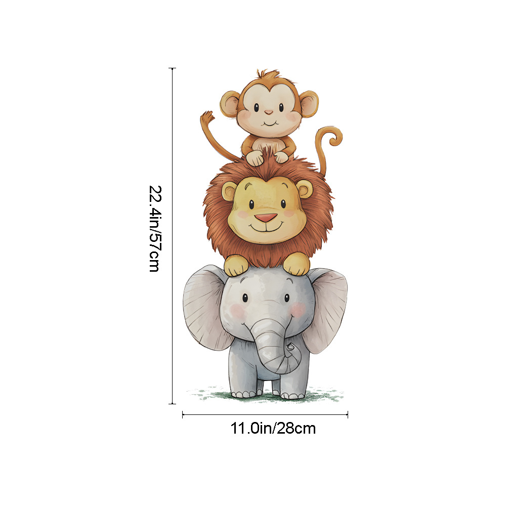 Adhesivos de Pared de Animales - Baby Nursery Vinyl Wall Stickers reseña y precio