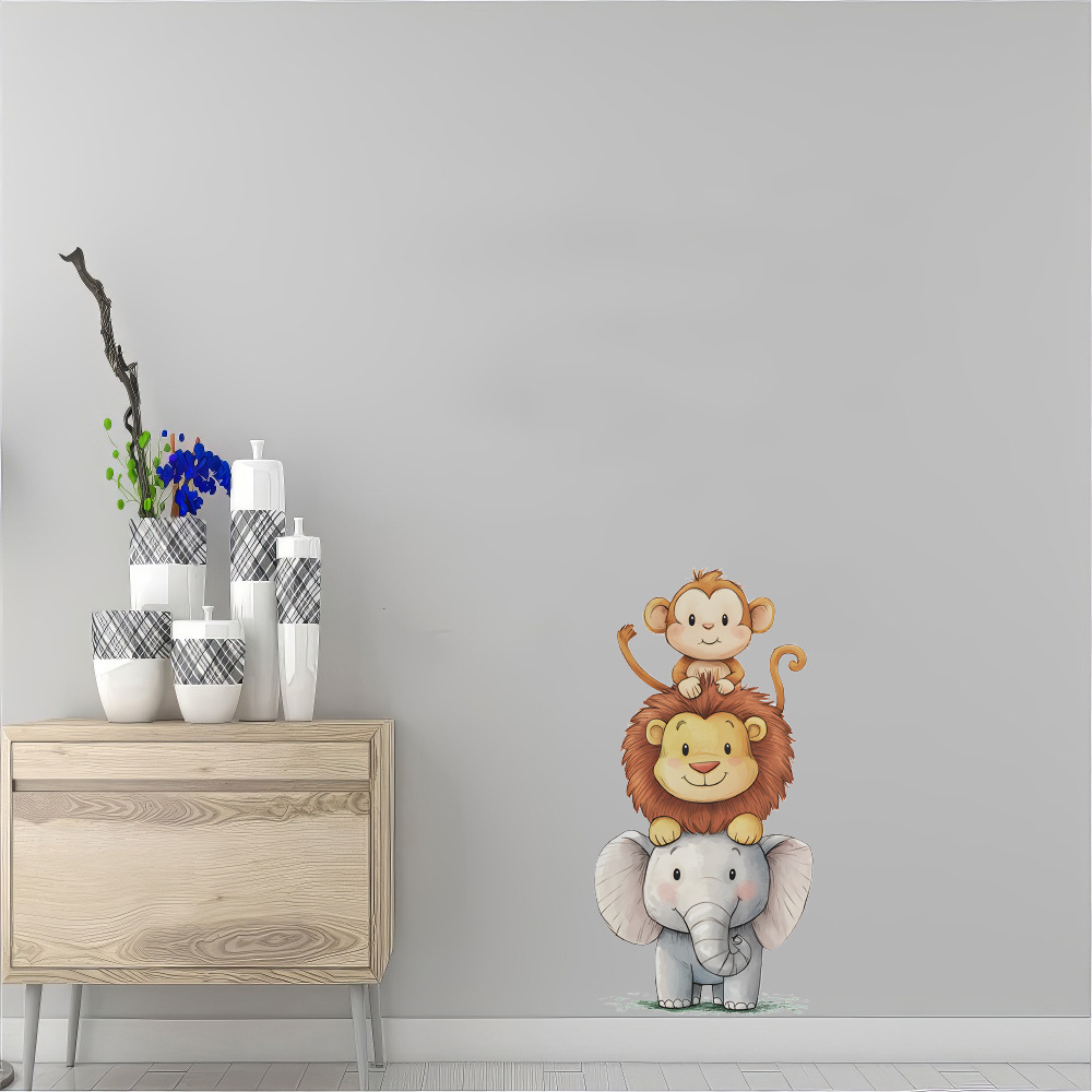Adhesivos de Pared de Animales - Baby Nursery Vinyl Wall Stickers reseña y precio