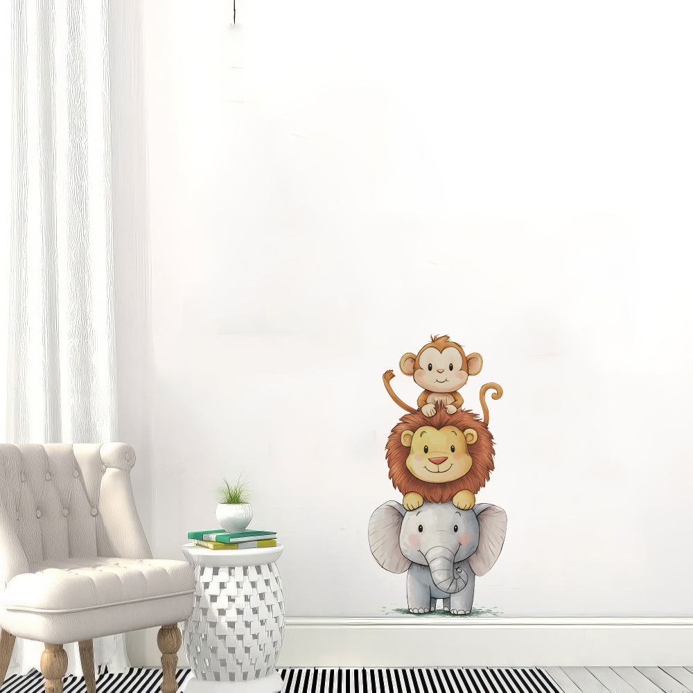 Adhesivos de Pared de Animales - Baby Nursery Vinyl Wall Stickers reseña y precio