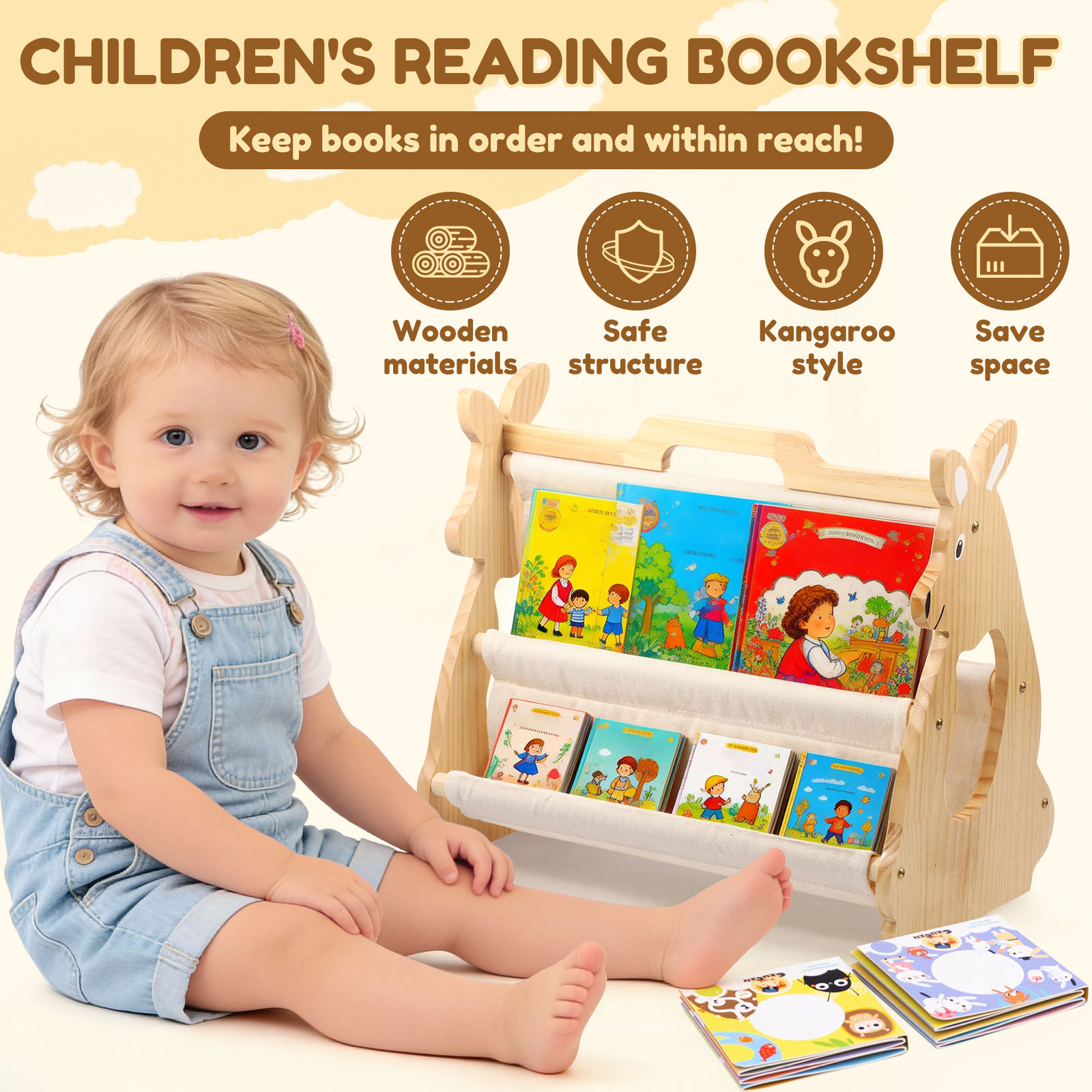 Estantería para Libros Infanti - Baby Nursery Bookcase reseña y precio