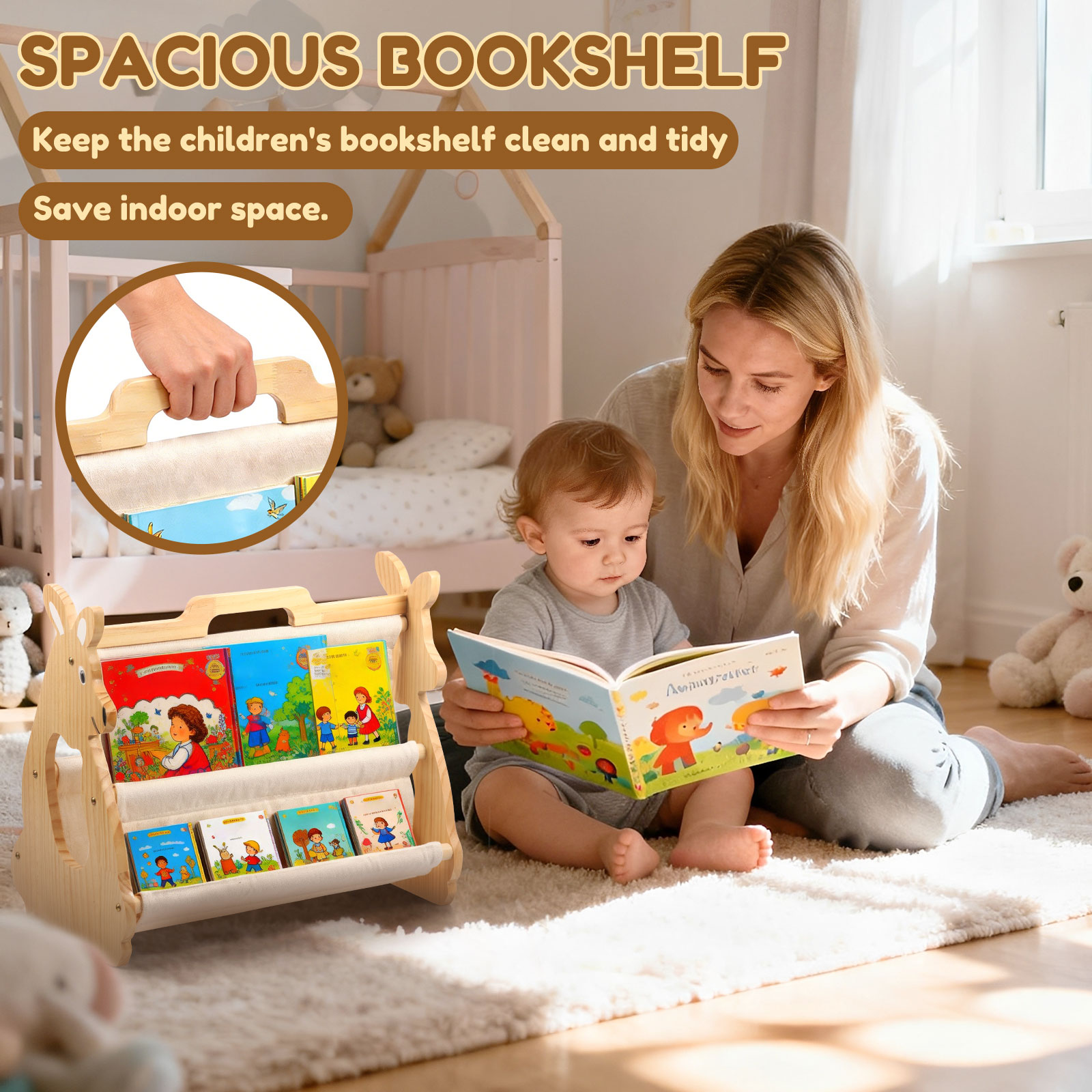 Estantería para Libros Infanti - Baby Nursery Bookcase reseña y precio