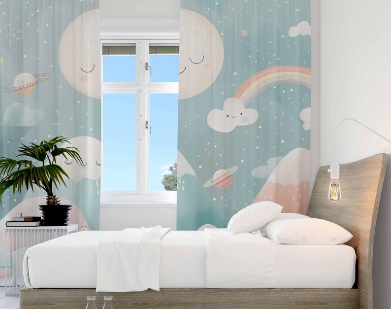 Cortinas para guardería de beb - Baby Nursery Youtube reseña y precio