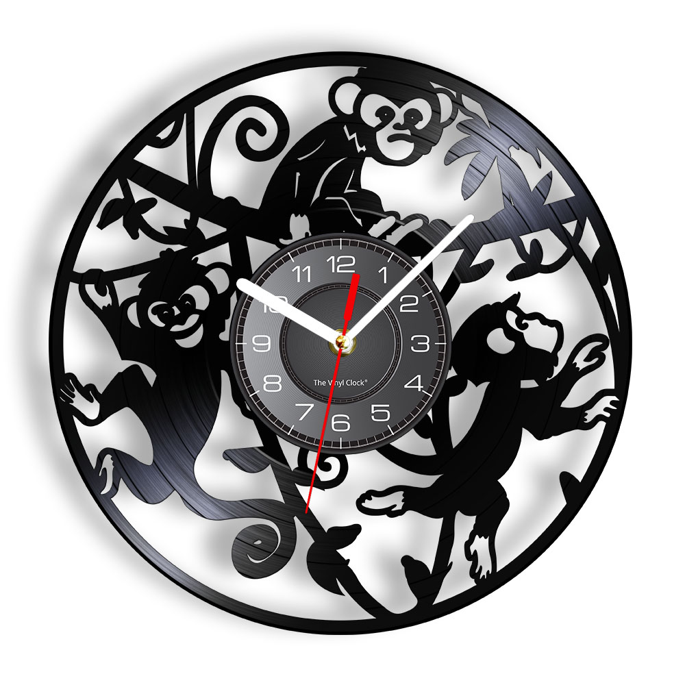 Reloj de Pared de Vinilo con D - Baby Zoo Nursery reseña y precio