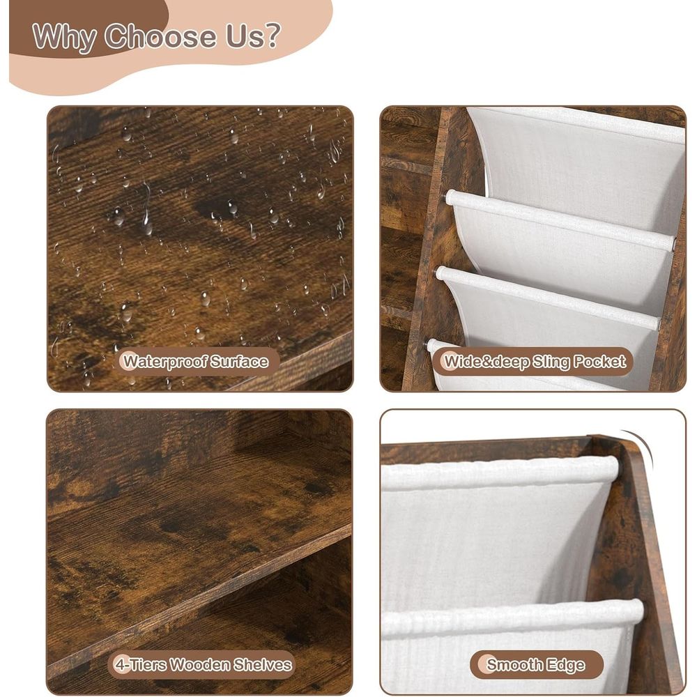 HedoAjim Estantería para Libro - Baby Nursery Bookcase reseña y precio