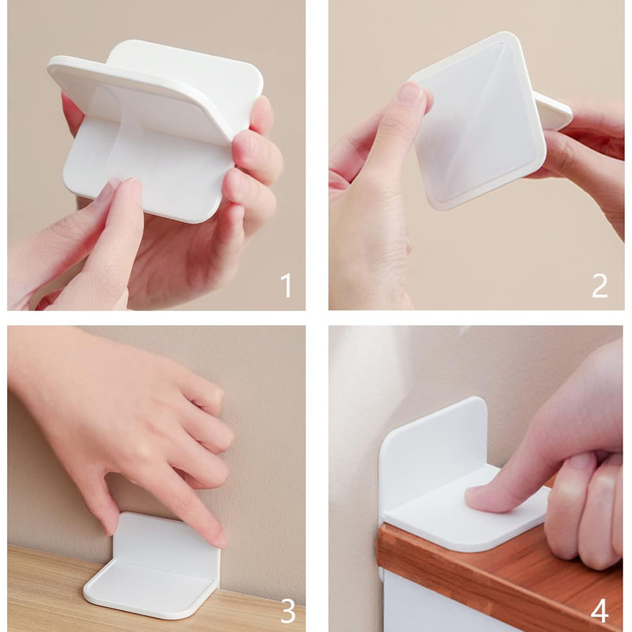 Anclajes adhesivos para mueble - Baby Nursery Bookcase reseña y precio