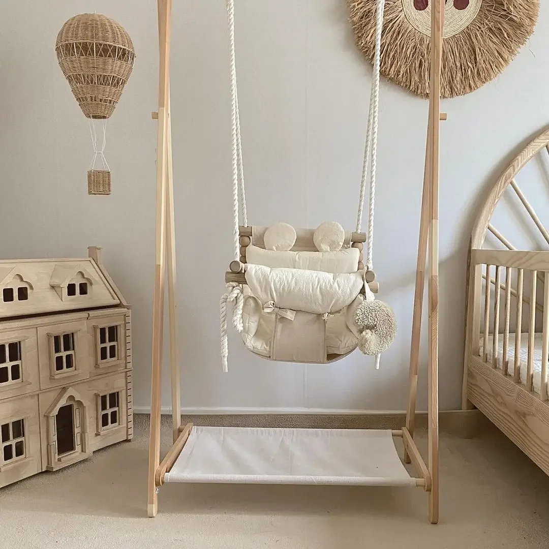Columpio colgante de interior  - Baby Nursery Rocking Chair reseña y precio