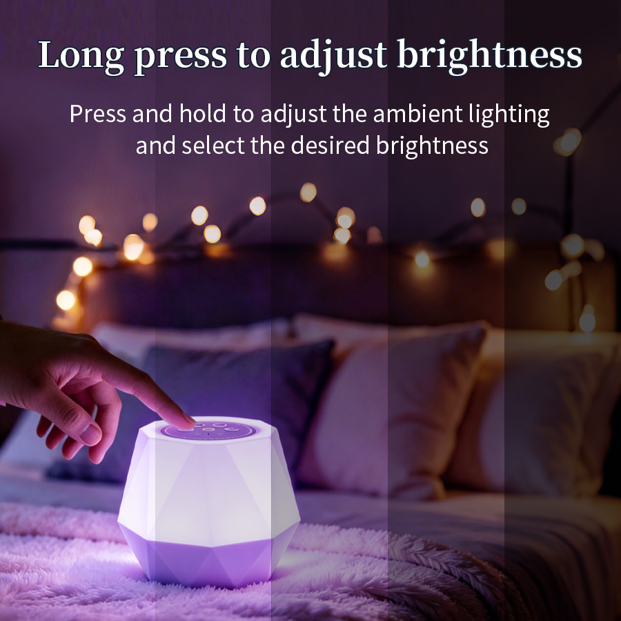 Luz nocturna recargable con fu - Baby Nursery Colors reseña y precio