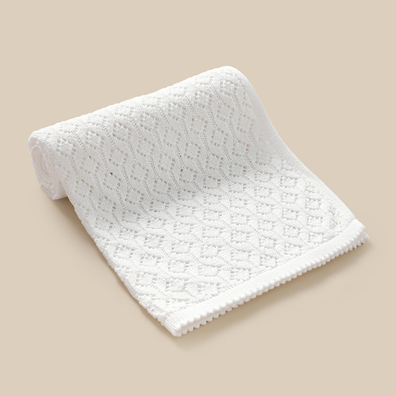 Mantas de bebé tejidas de 90*7 - Baby Girl Nursery Quilt reseña y precio