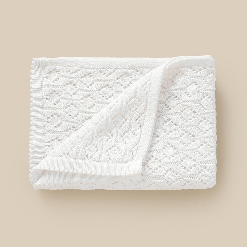 Mantas de bebé tejidas de 90*7 - Baby Girl Nursery Quilt reseña y precio