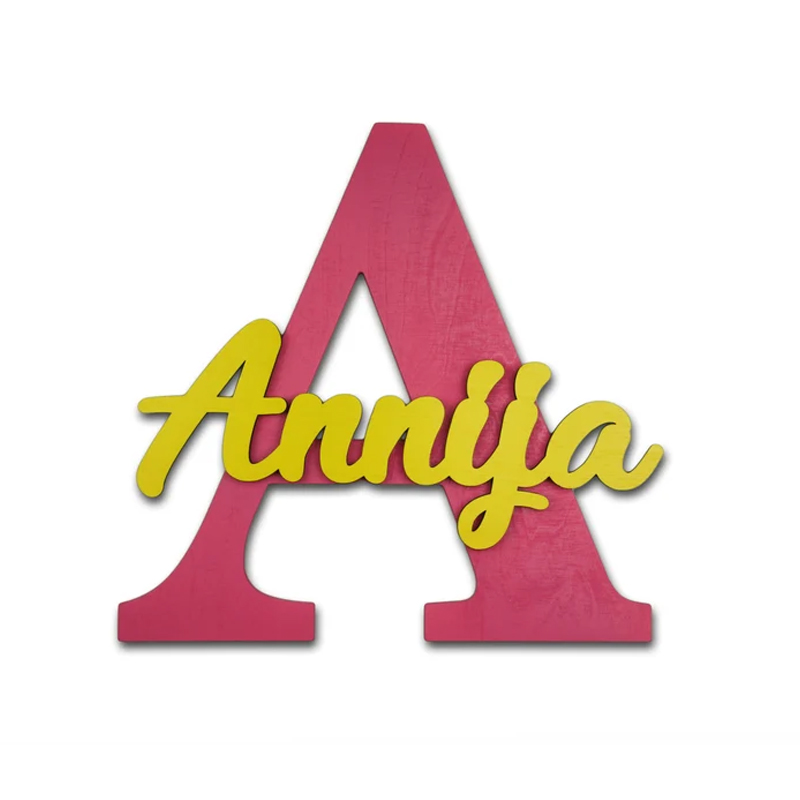 Letras de madera, letras para  - Baby Nursery Letters reseña y precio