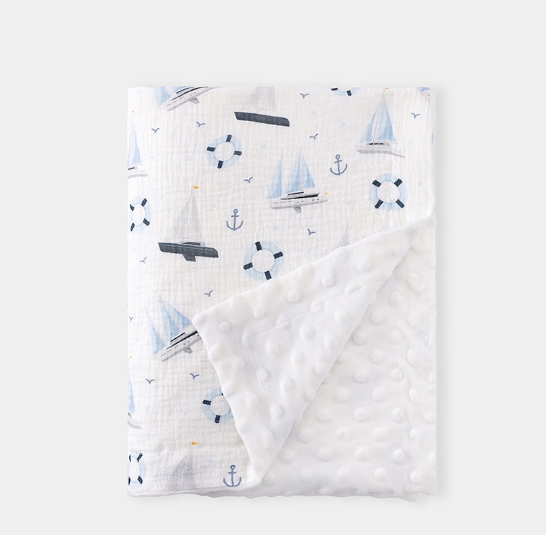 Manta de muselina para bebé re - Baby Girl Nursery Quilt reseña y precio