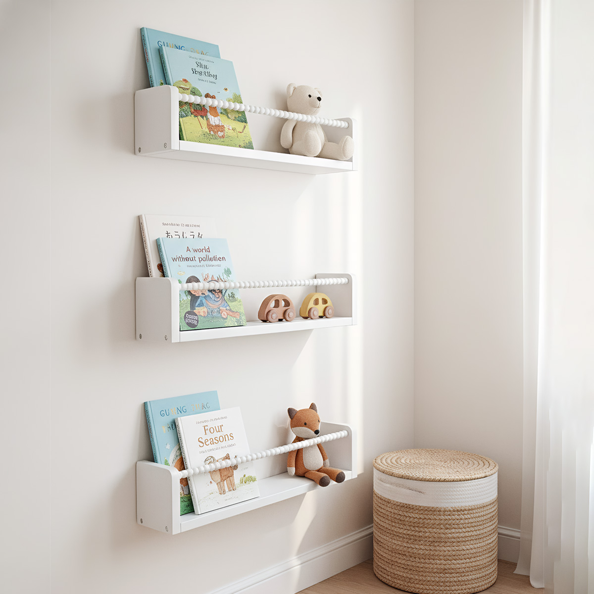 Estanterías para Libros de Gua - Baby Nursery Bookcase reseña y precio