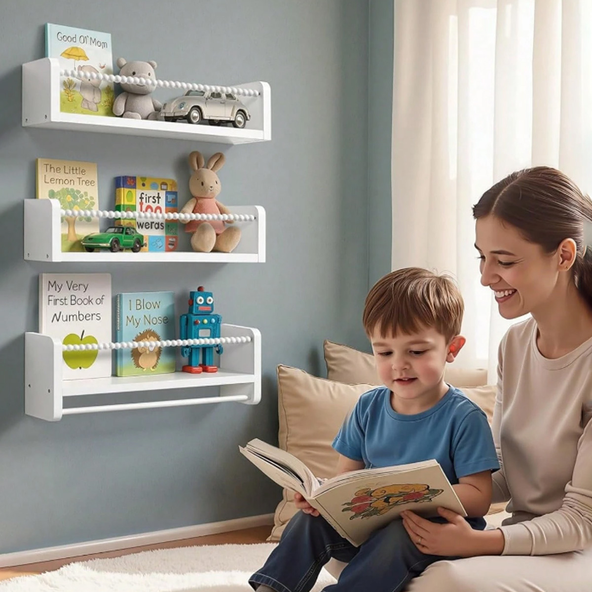 Estanterías para Libros de Gua - Baby Nursery Bookcase reseña y precio