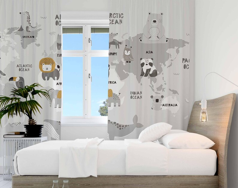 Cortinas para guardería con ma - Baby Nursery Youtube reseña y precio