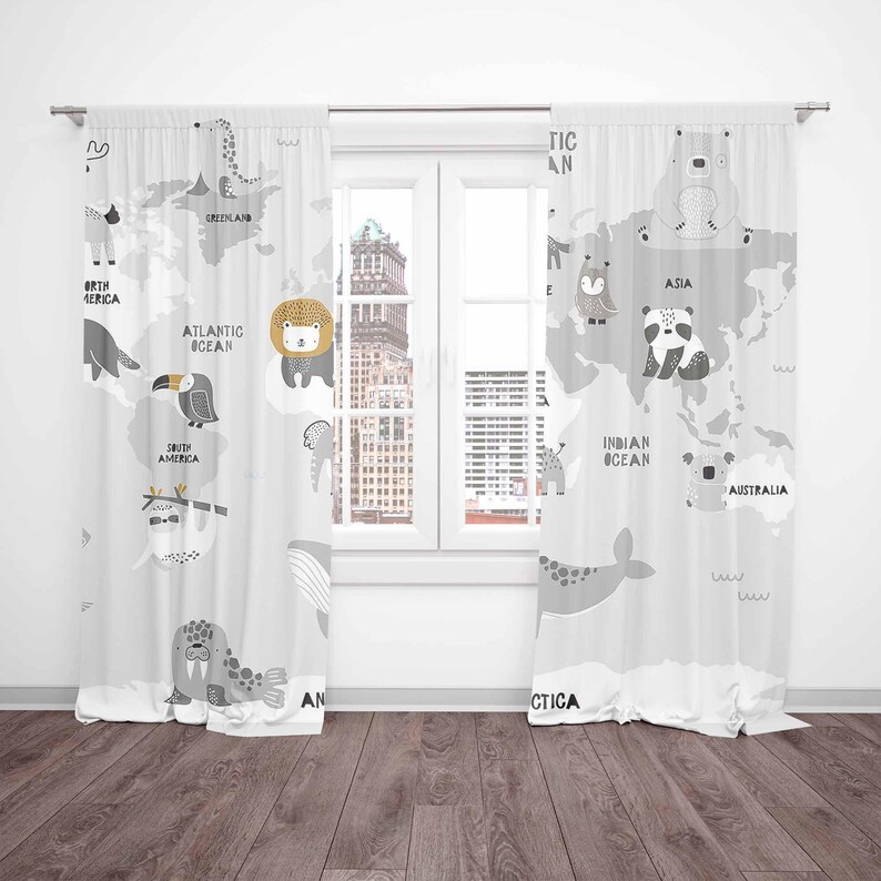 Cortinas para guardería con ma - Baby Nursery Youtube reseña y precio