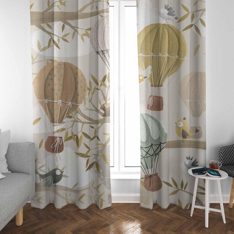 Cortinas con globos de aire ca - Baby Nursery Youtube reseña y precio