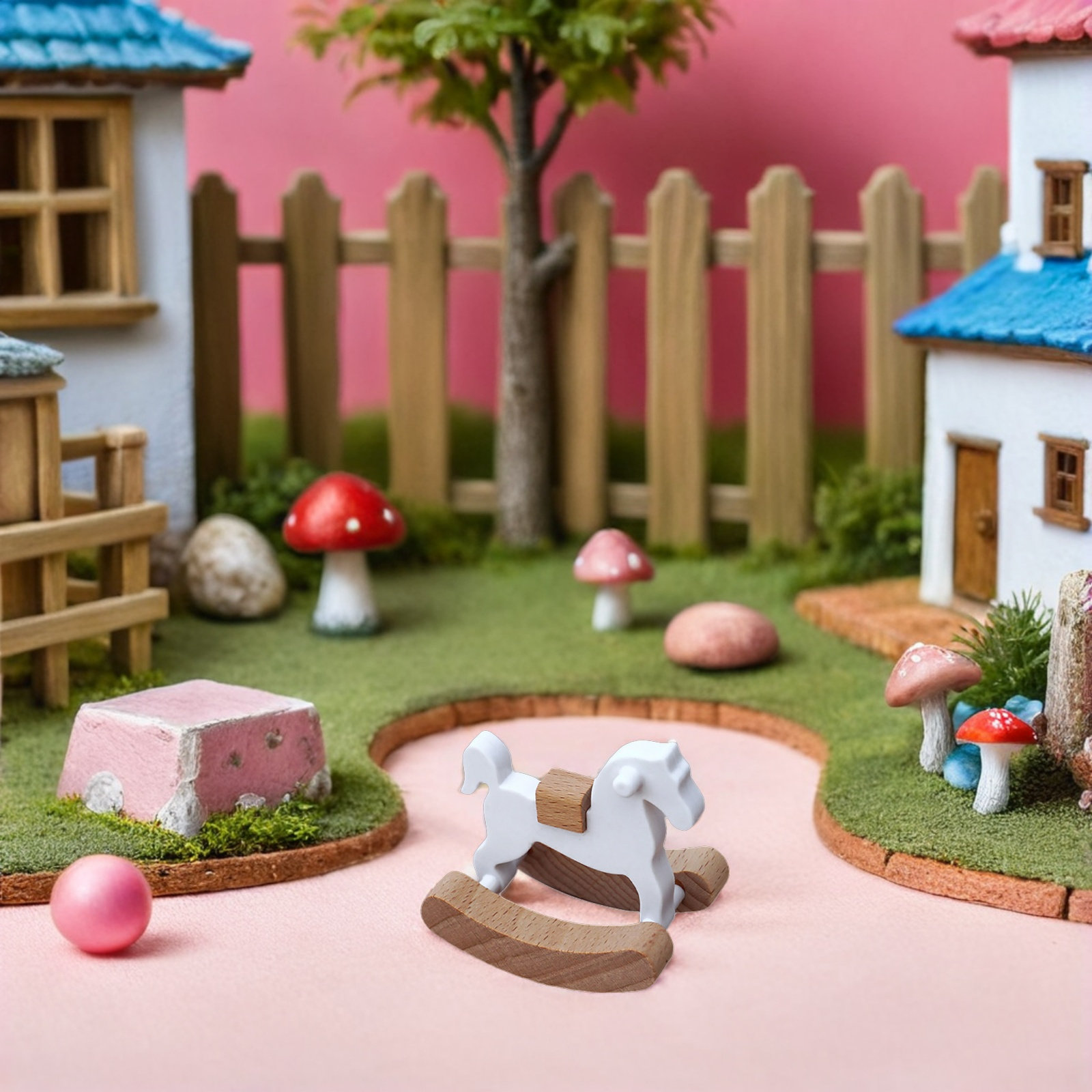 Juego de 3 Caballitos Mecedoro - Baby Nursery Colors reseña y precio
