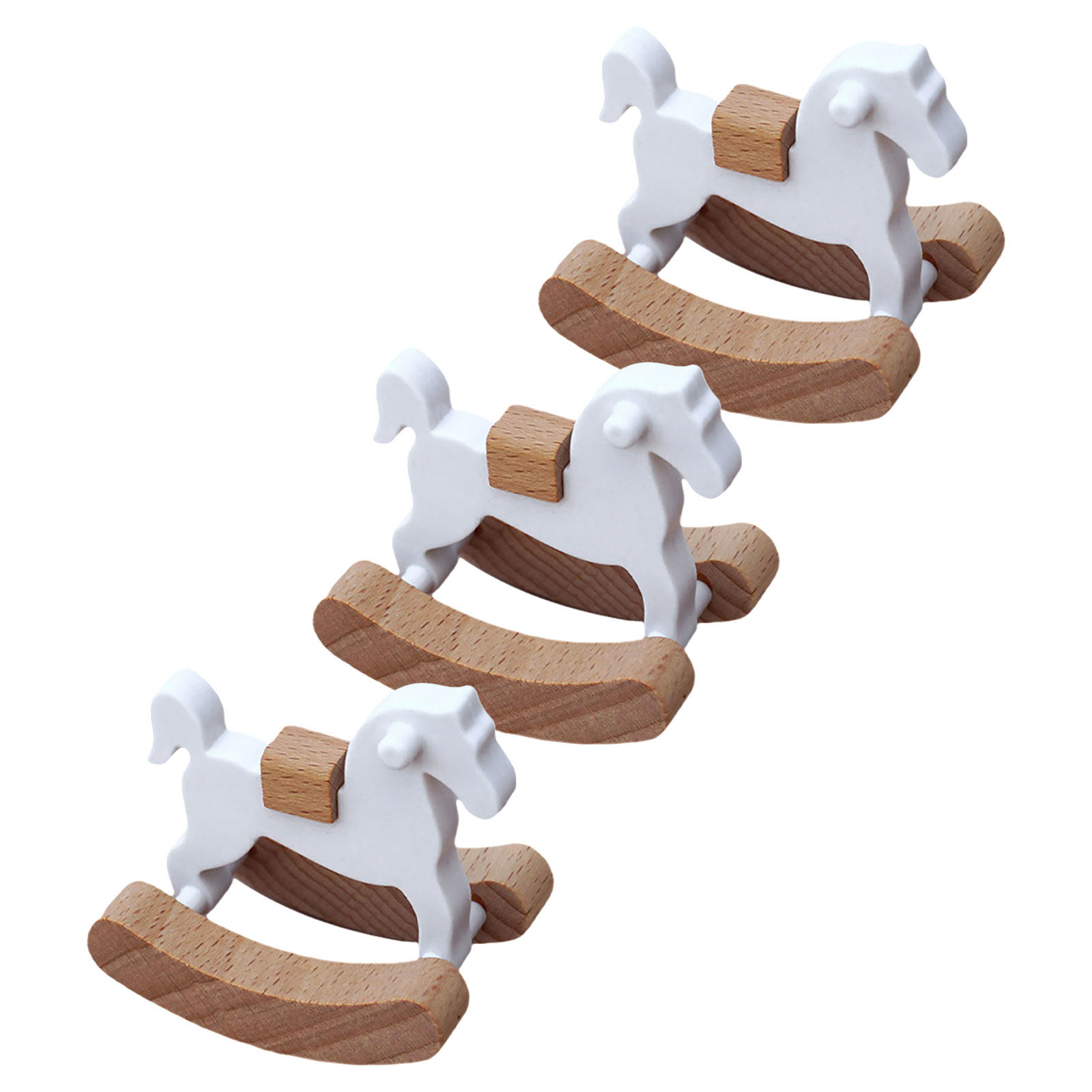 Juego de 3 Caballitos Mecedoro - Baby Nursery Colors reseña y precio