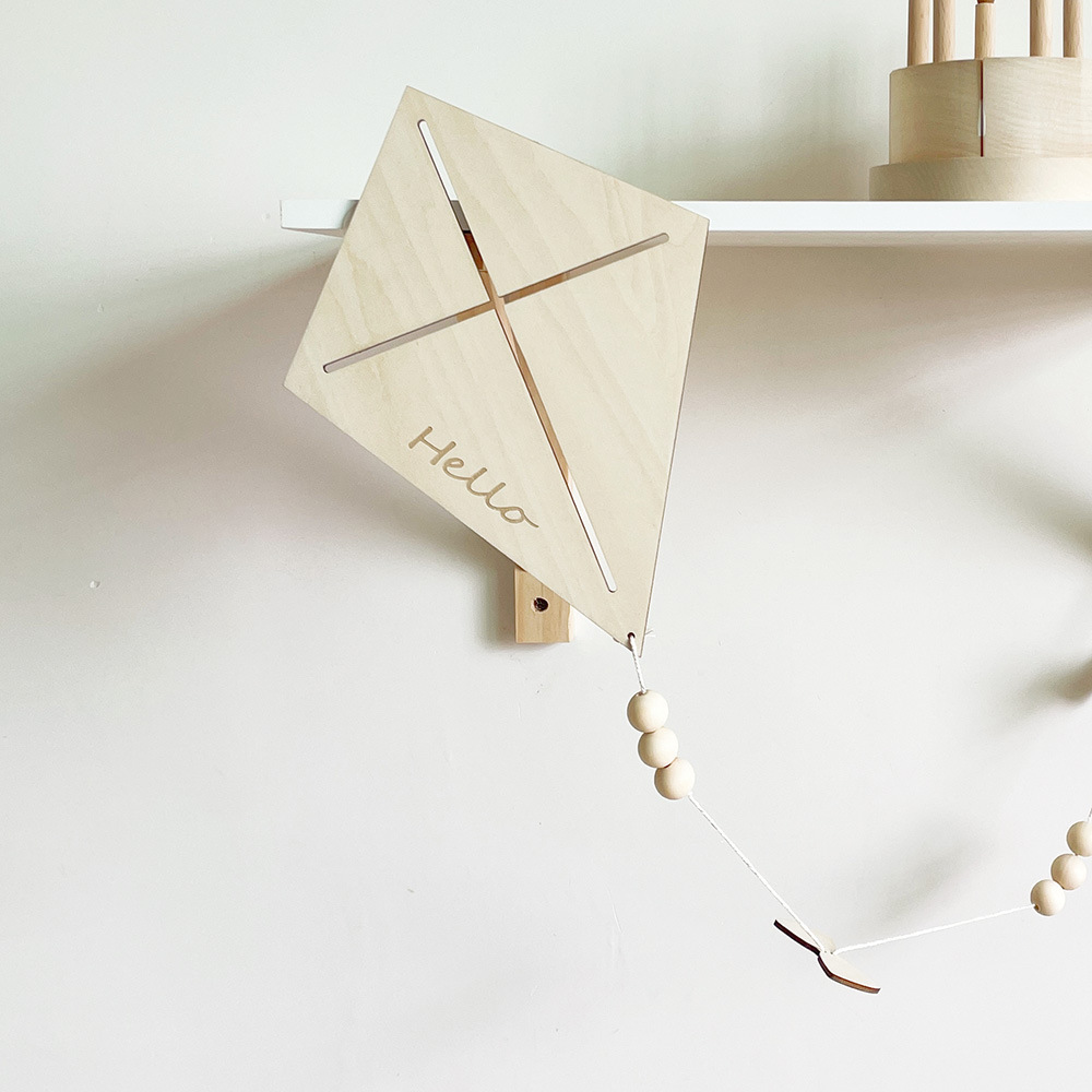 Adornos de pared de madera nór - Baby Nursery Letters reseña y precio