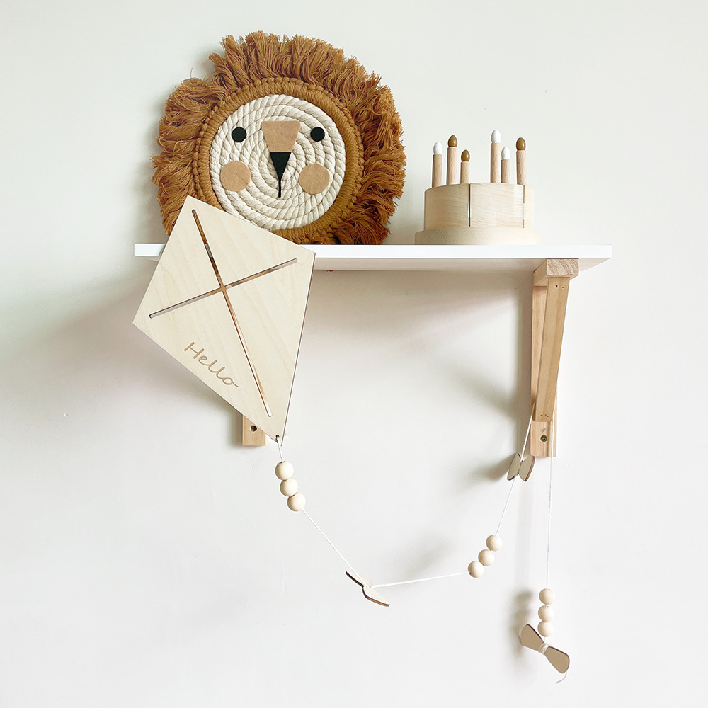 Adornos de pared de madera nór - Baby Nursery Letters reseña y precio