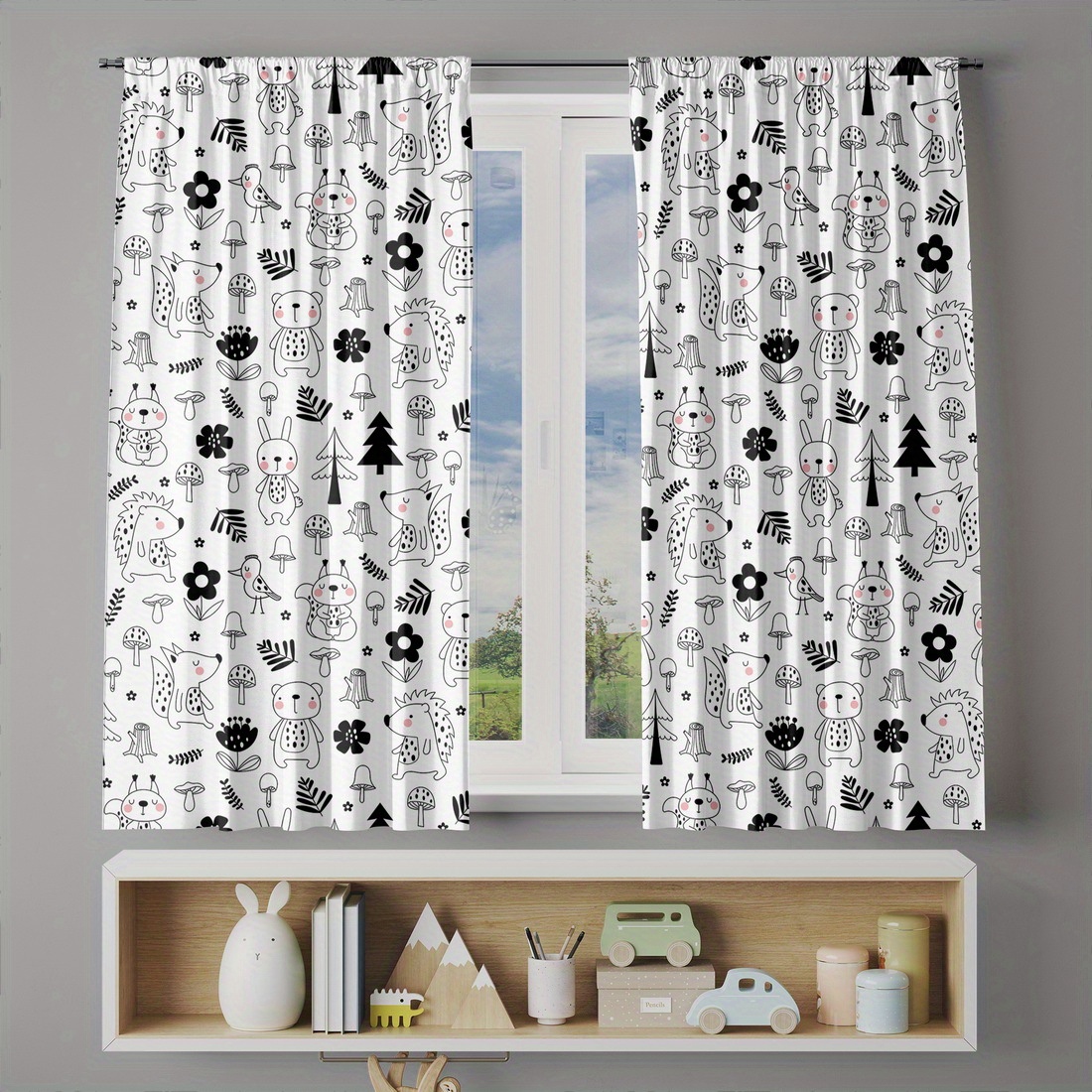 Cortinas de guardería con dise - Baby Nursery Youtube reseña y precio