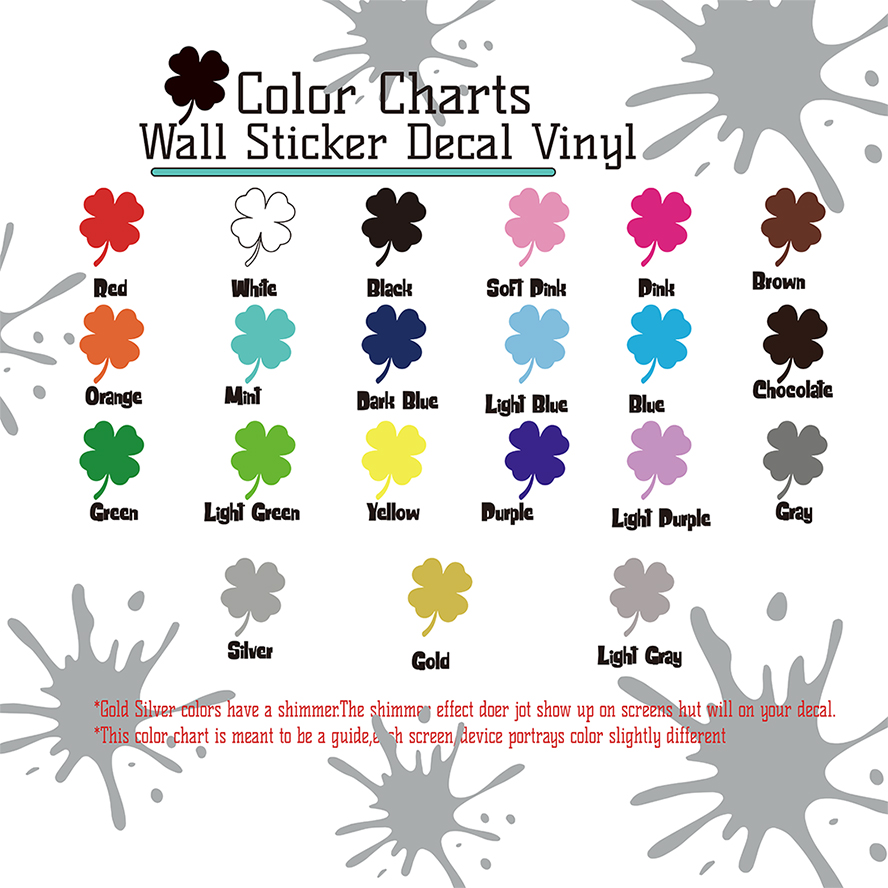 Calcomanía de pared de hojas d - Baby Nursery Colors reseña y precio