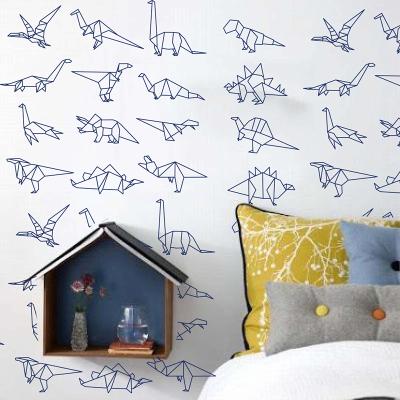 Lindo Origami dinosaurios Anim - Baby Zoo Nursery reseña y precio