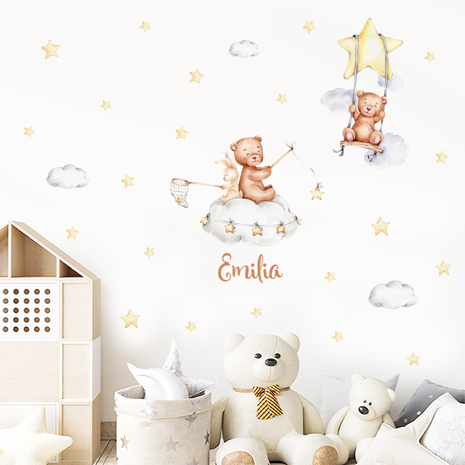 Calcomanías de Pared de Vinilo - Baby Nursery Vinyl Wall Stickers reseña y precio