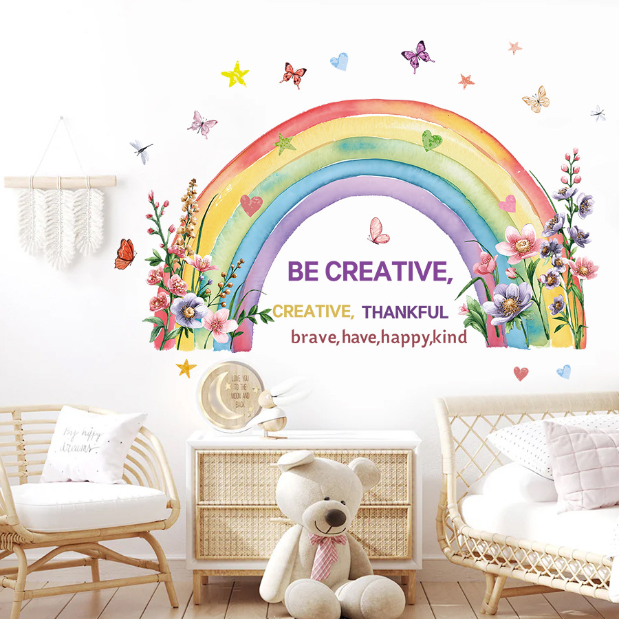 Pegatinas de pared de mariposa - Baby Nursery Vinyl Wall Stickers reseña y precio