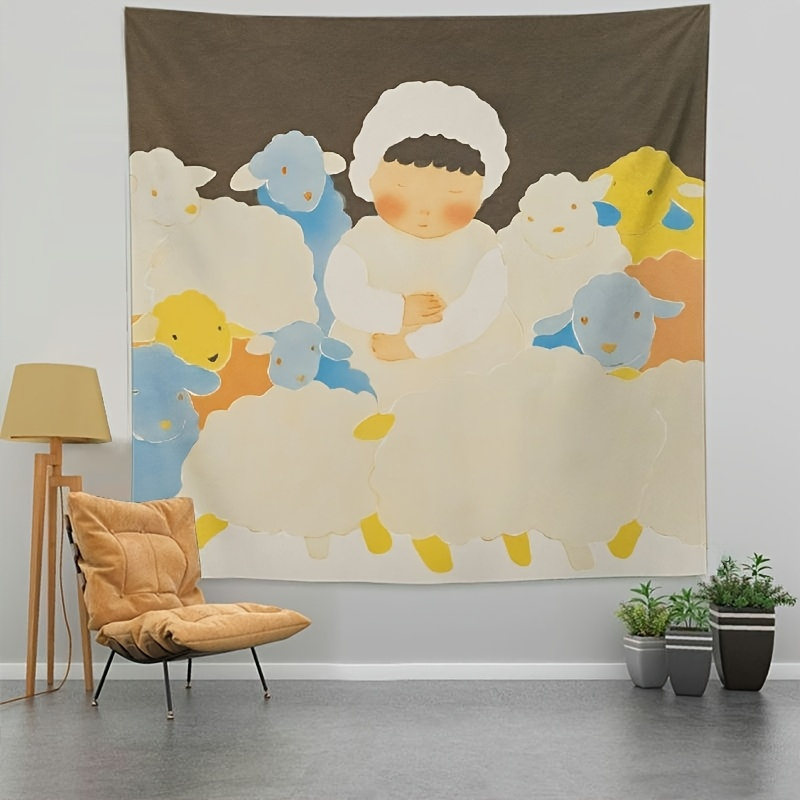 Encantador tapiz de escena de  - Baby Nursery Colors reseña y precio
