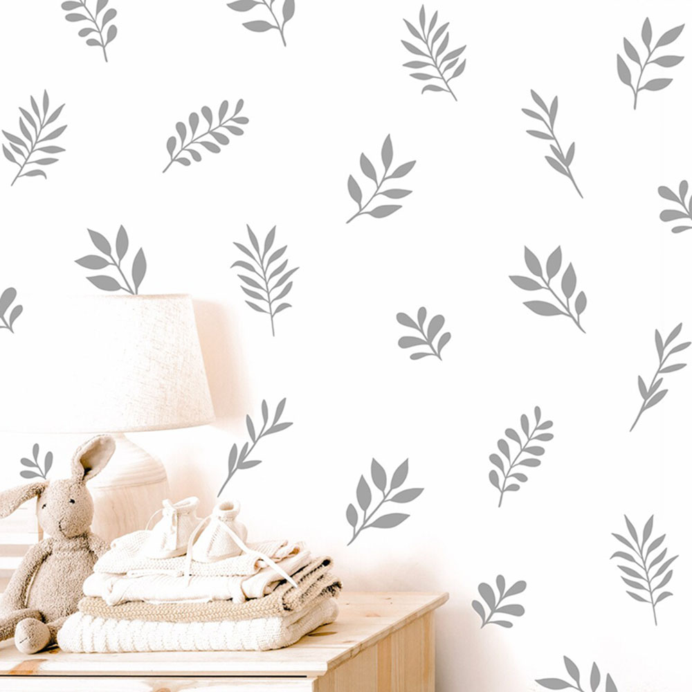 41 Uds. Adhesivo de pared de h - Baby Nursery Vinyl Wall Stickers reseña y precio