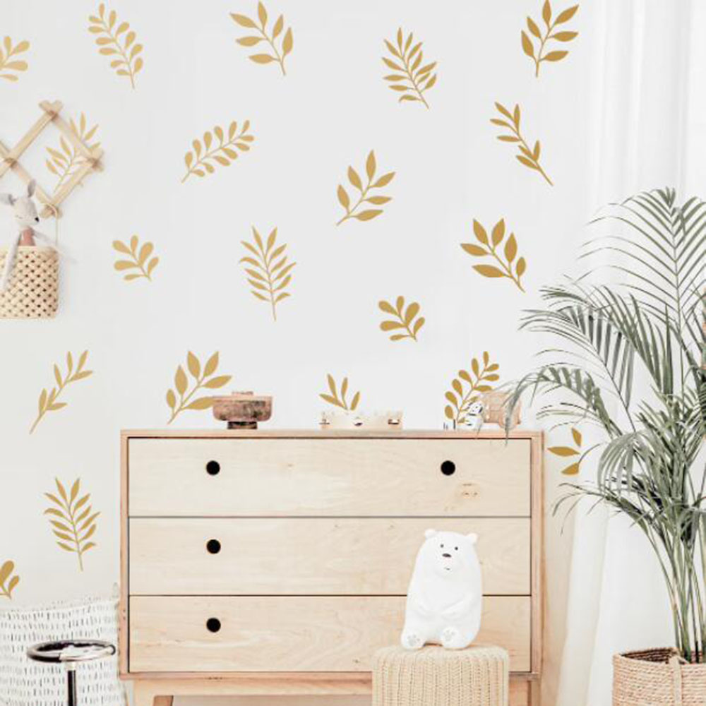 41 Uds. Adhesivo de pared de h - Baby Nursery Vinyl Wall Stickers reseña y precio
