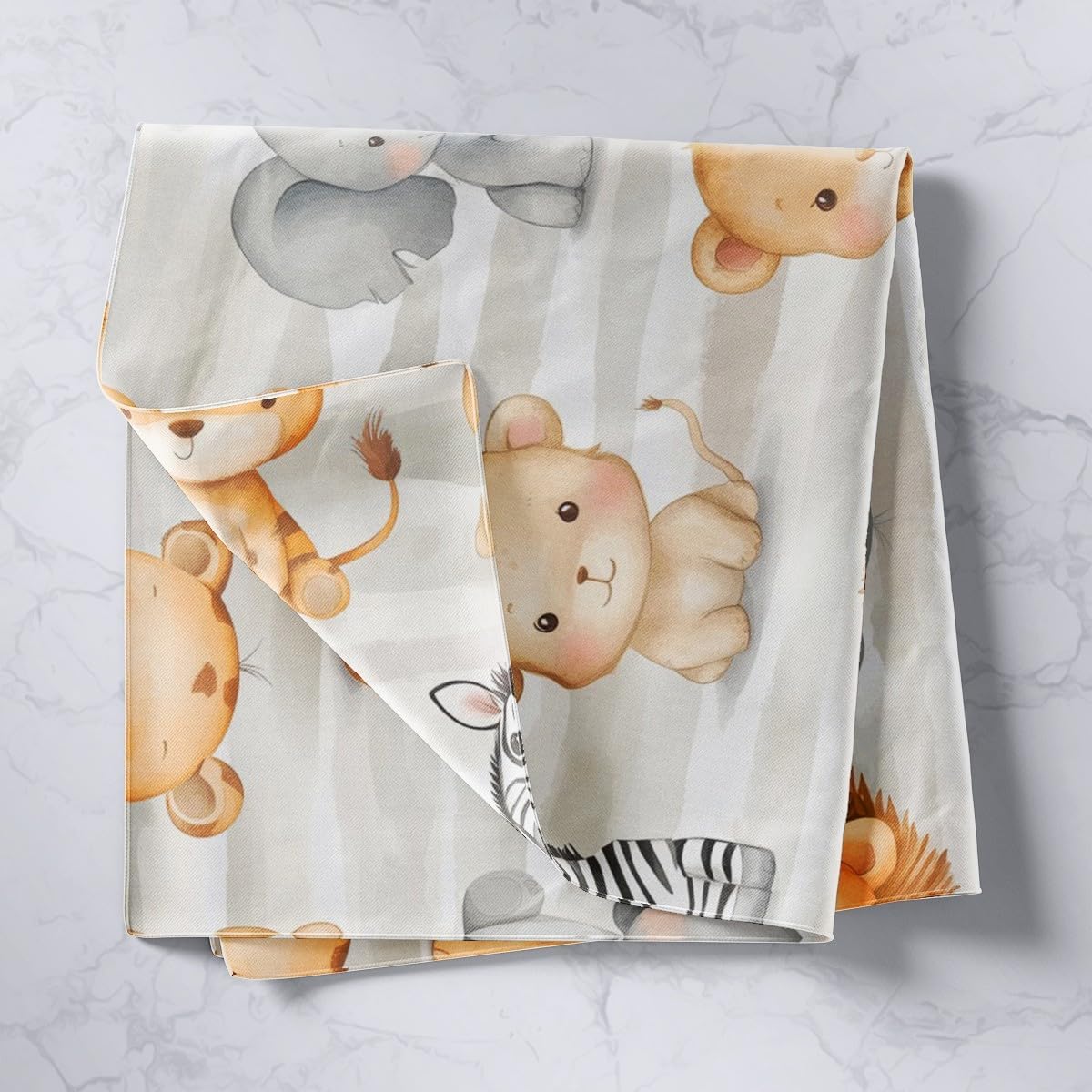 Tapiz con diseño de animales d - Baby Zoo Nursery reseña y precio