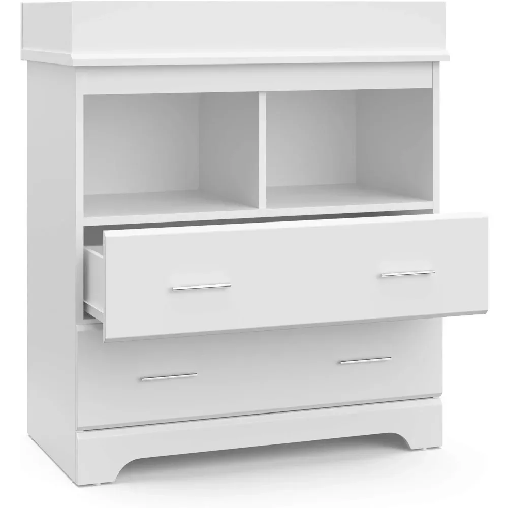 Cómoda cambiadora de 2 cajones - Changing Table Topper reseña y precio